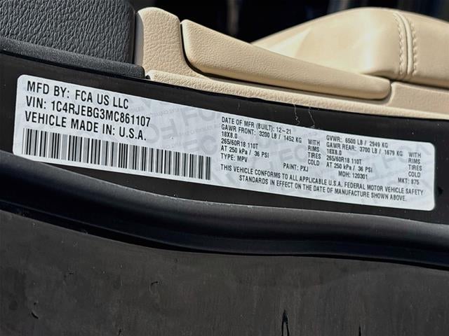 2021 Jeep Grand Cherokee Limited