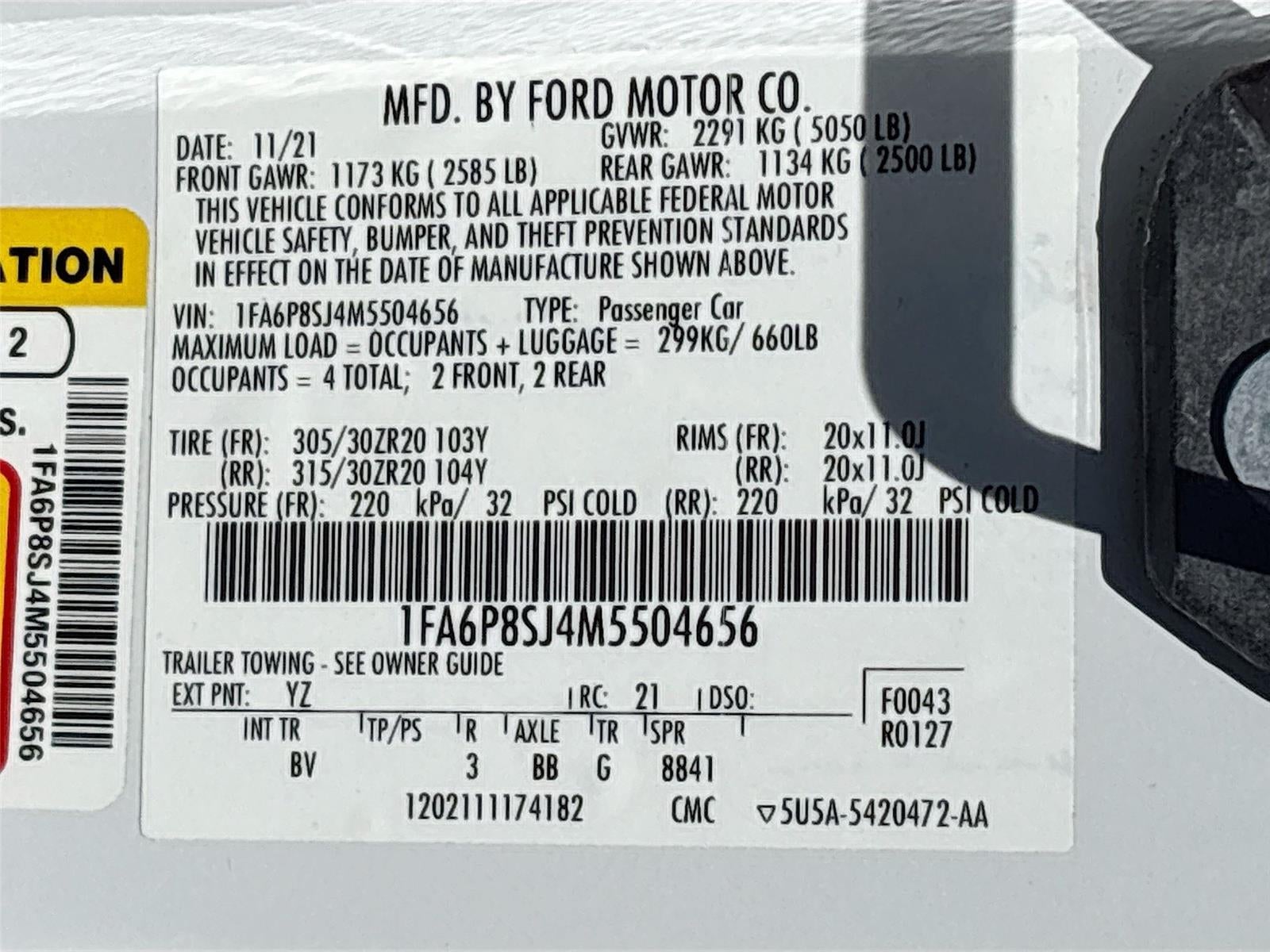 2021 Ford Mustang Shelby