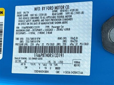 2024 Ford Mustang EcoBoost Premium
