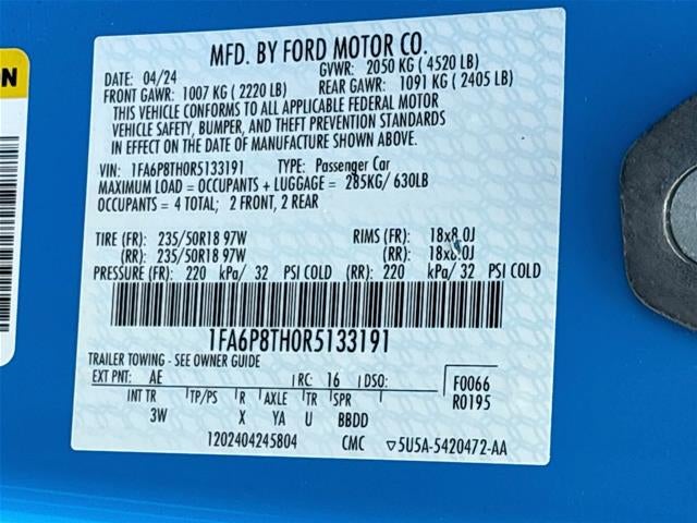 2024 Ford Mustang EcoBoost Premium