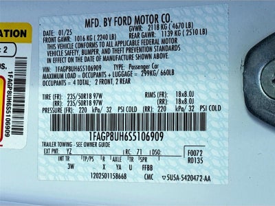 2025 Ford Mustang EcoBoost Premium