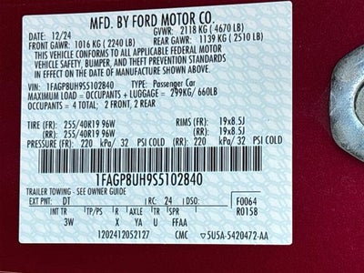 2025 Ford Mustang EcoBoost Premium