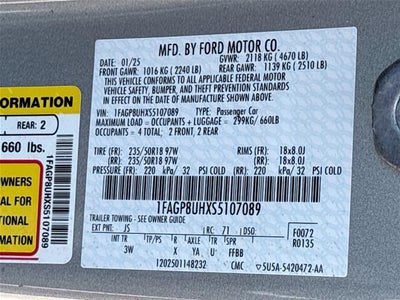 2025 Ford Mustang EcoBoost Premium
