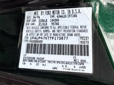 1996 Ford Mustang Cobra