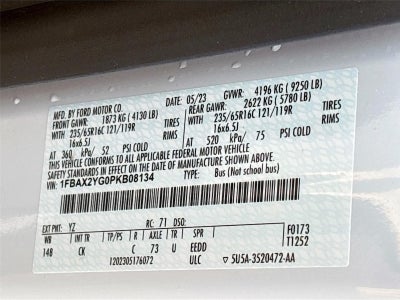 2023 Ford Transit Passenger Wagon XLT