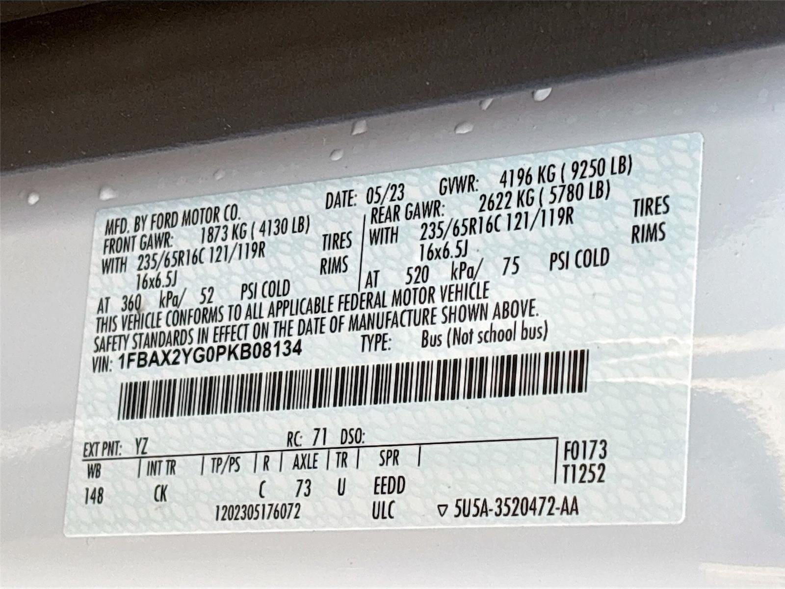 2023 Ford Transit Passenger Wagon XLT