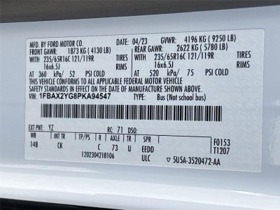 2023 Ford Transit Passenger Wagon XLT