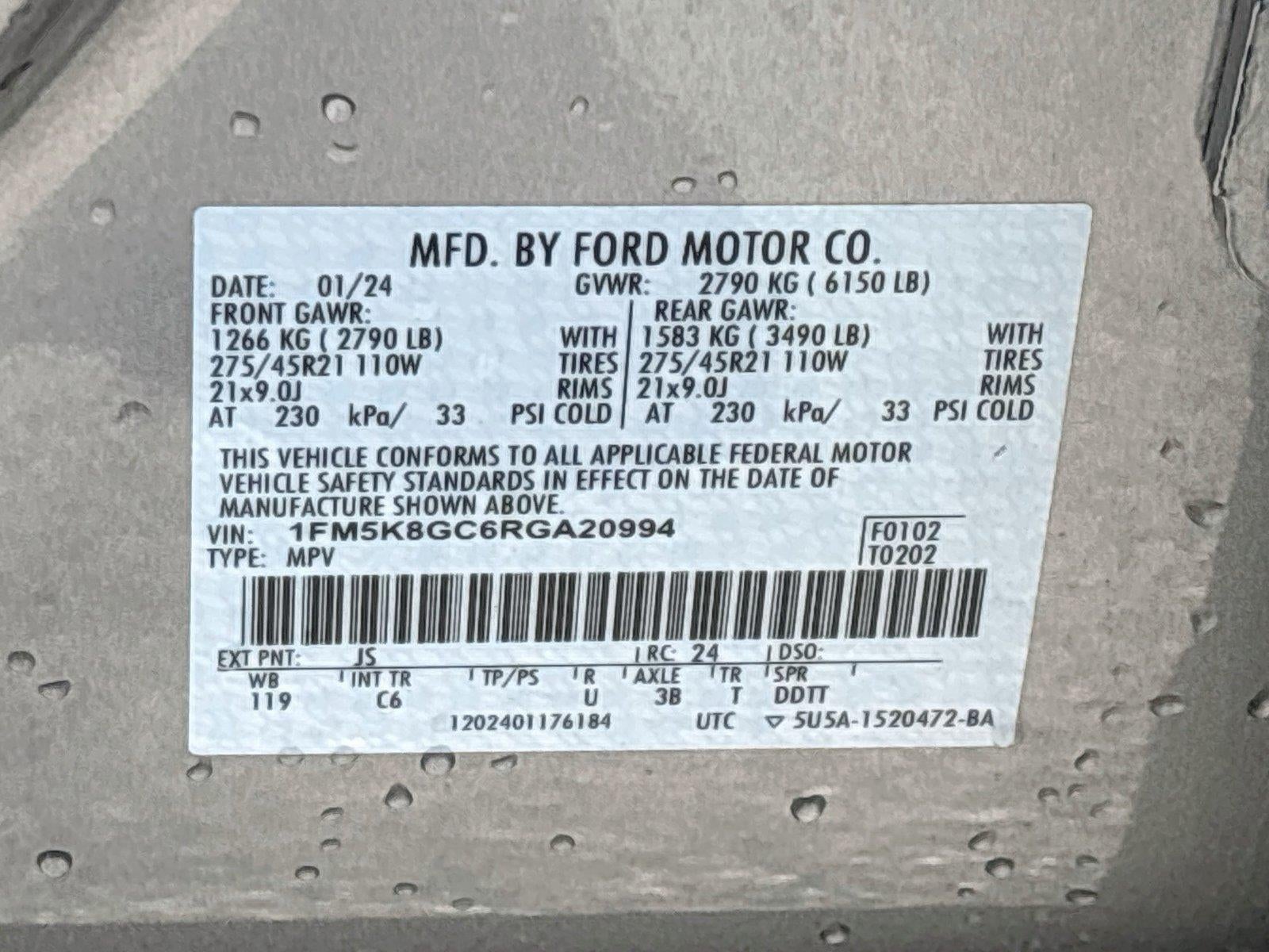 2024 Ford Explorer ST