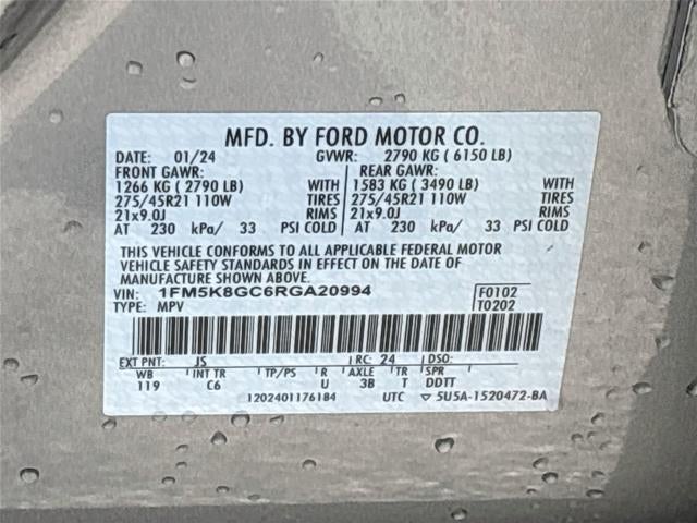 2024 Ford Explorer ST