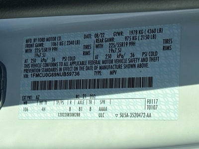 2022 Ford Escape SE