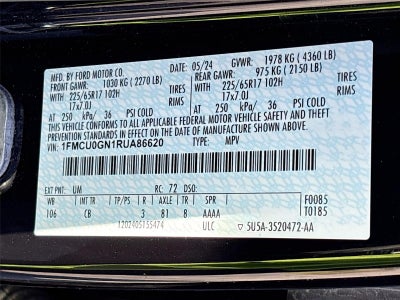 2024 Ford Escape Active