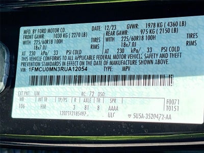 2024 Ford Escape ST-Line