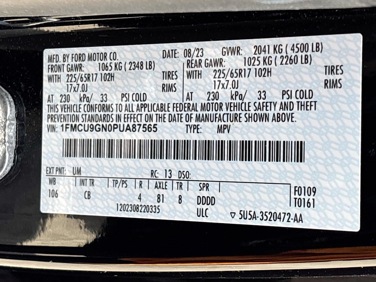 2023 Ford Escape Active