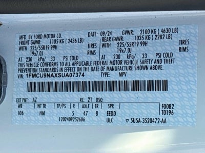 2025 Ford Escape ST-Line Select