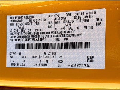 2021 Ford Bronco Black Diamond