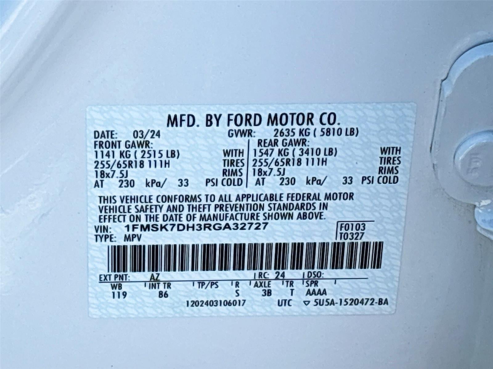 2024 Ford Explorer XLT