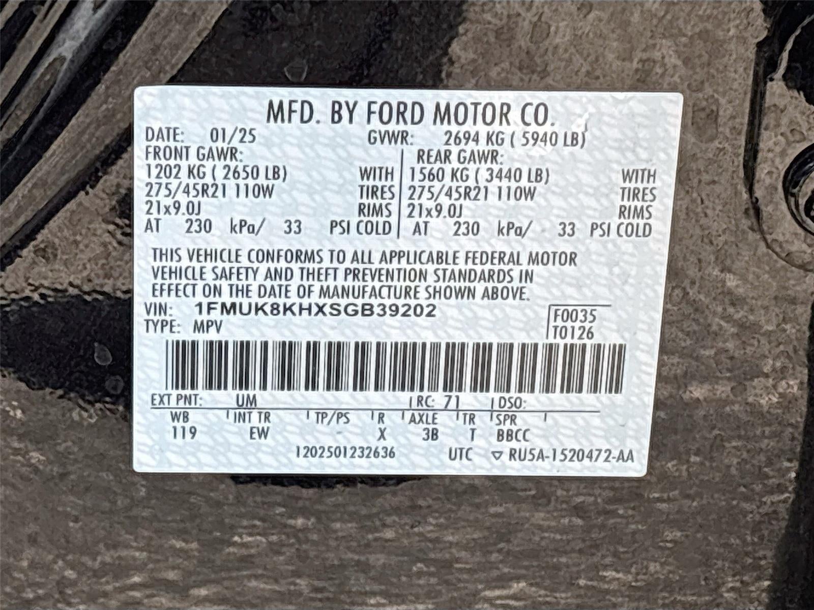 2025 Ford Explorer ST-Line