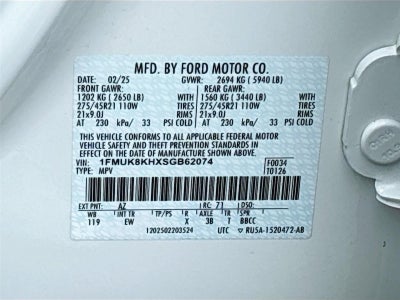 2025 Ford Explorer ST-Line