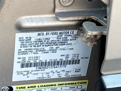 2007 Ford Freestyle SEL