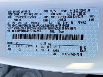 2026 Ford Super Duty F-350 SRW Platinum