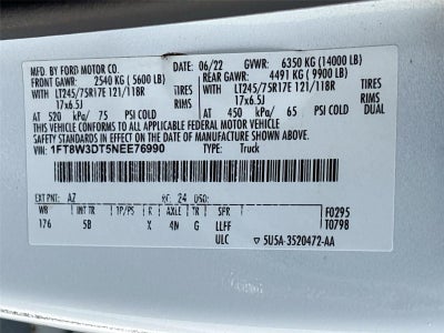2022 Ford Super Duty F-350 DRW LARIAT