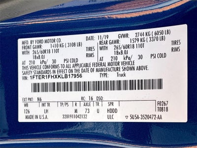 2019 Ford Ranger XLT