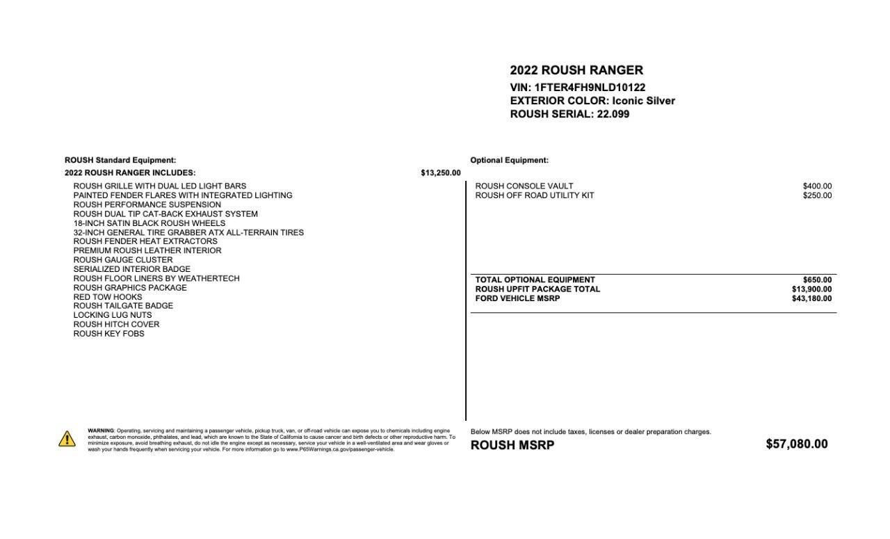 2022 Ford Ranger XLT