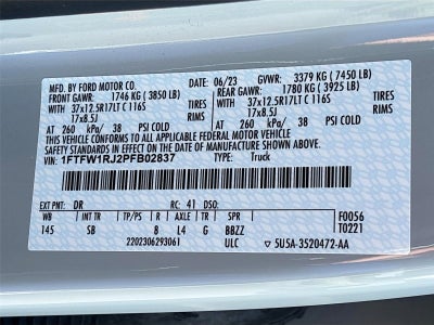 2023 Ford F-150 Raptor