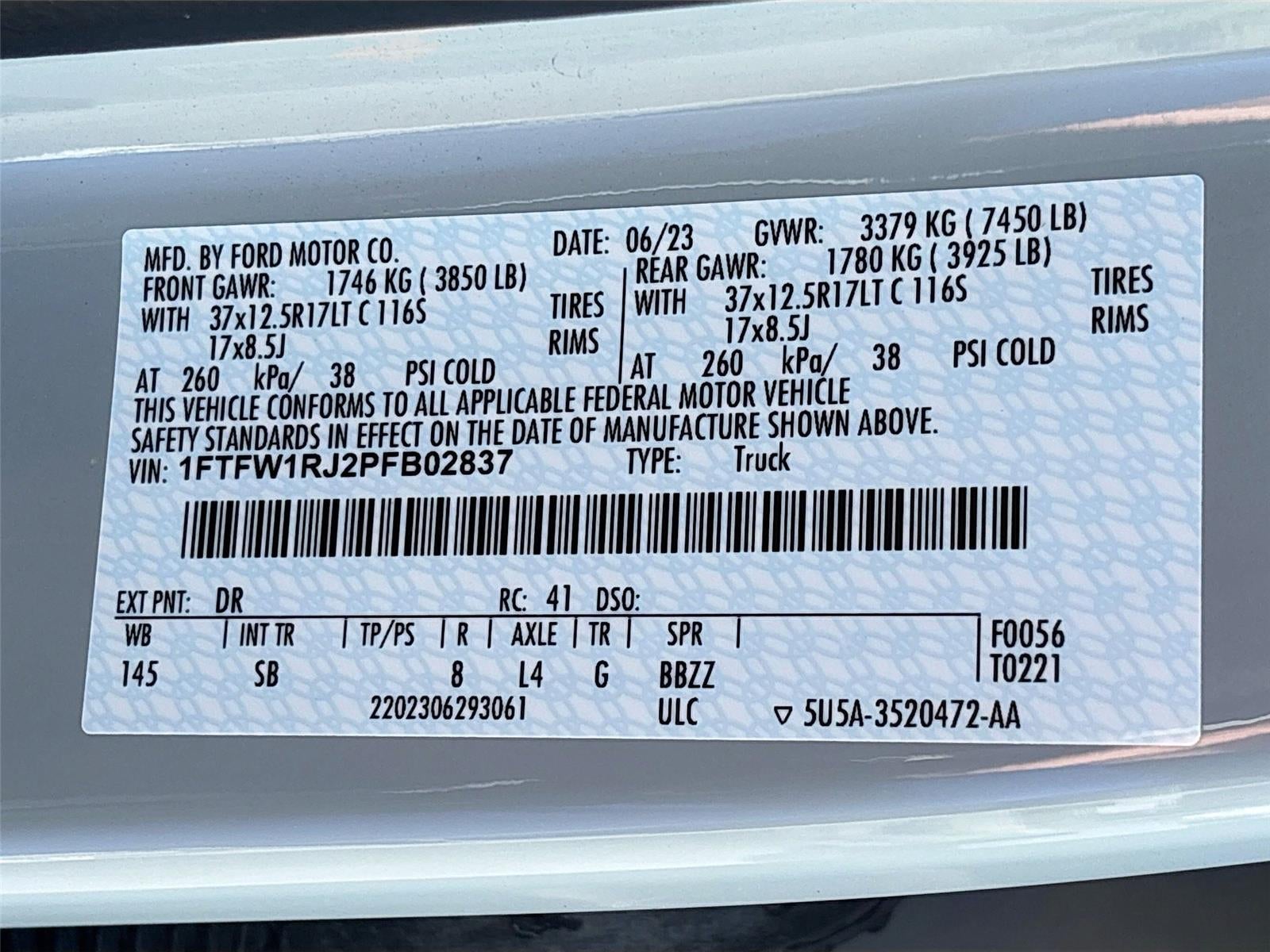 2023 Ford F-150 Raptor