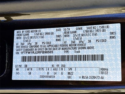 2024 Ford F-150 Raptor R