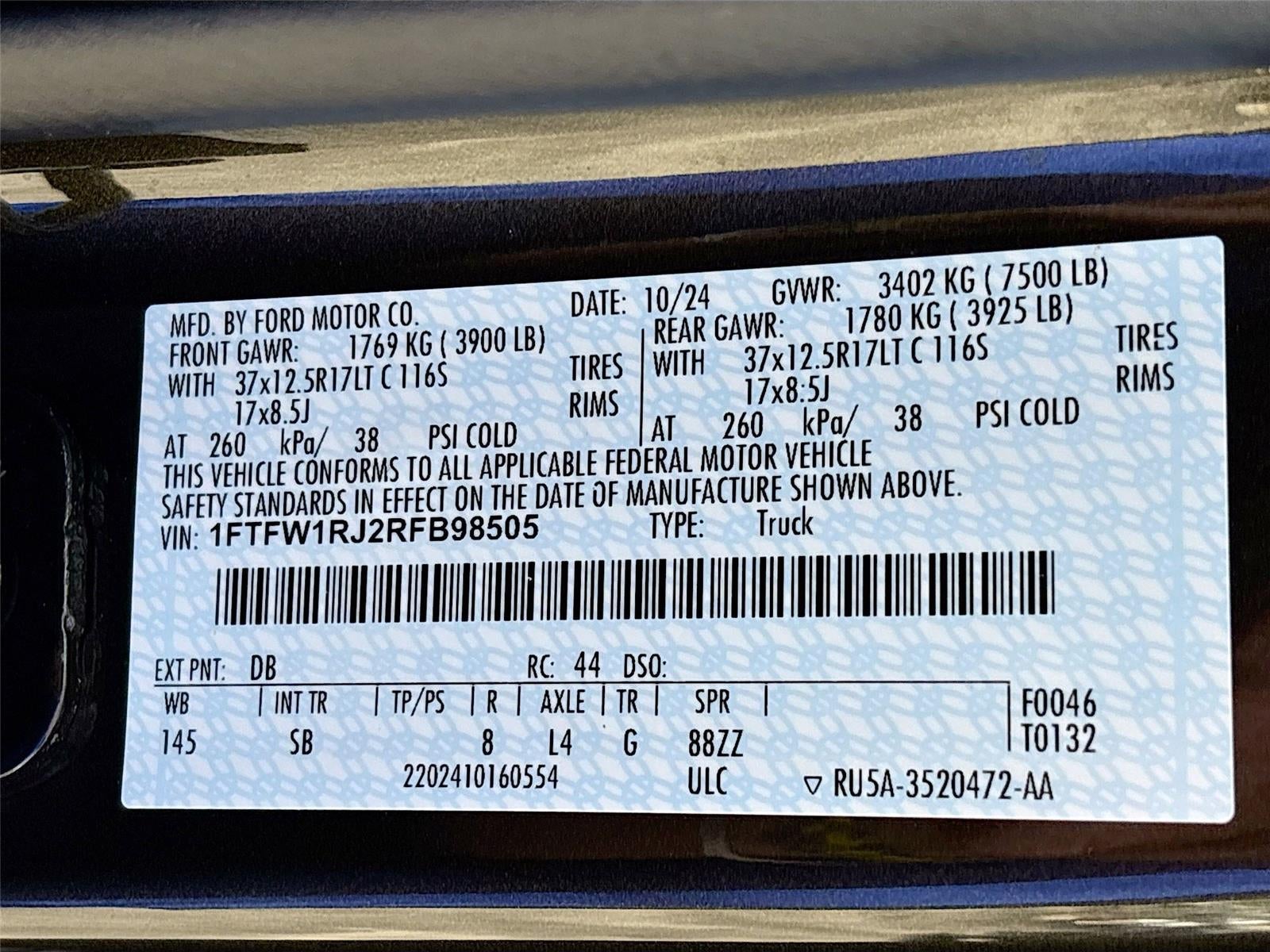 2024 Ford F-150 Raptor R