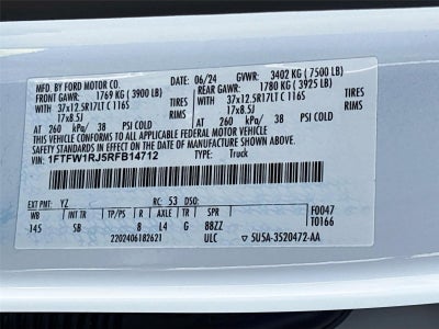 2024 Ford F-150 Raptor