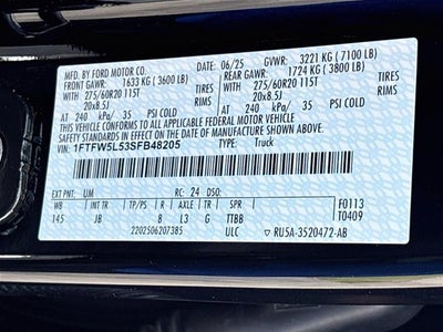 2025 Ford F-150 LARIAT