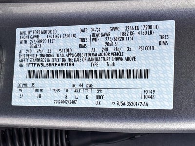 2024 Ford F-150 LARIAT