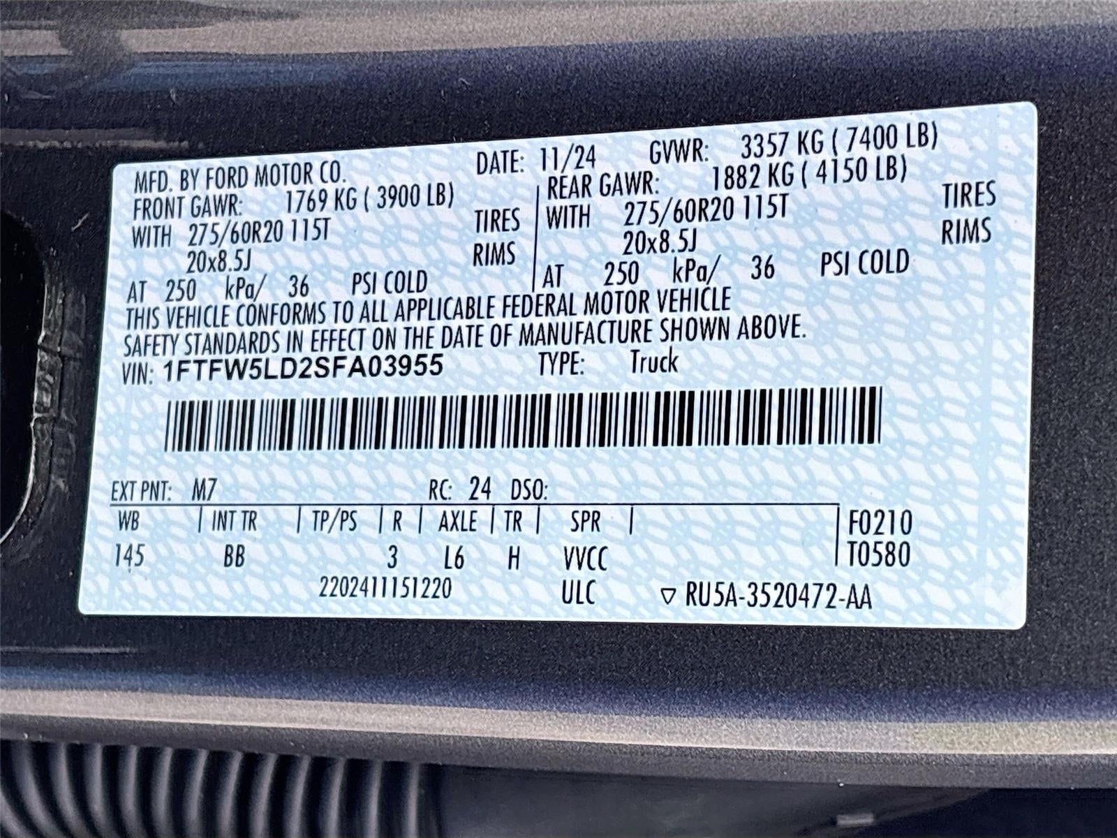 2025 Ford F-150 LARIAT