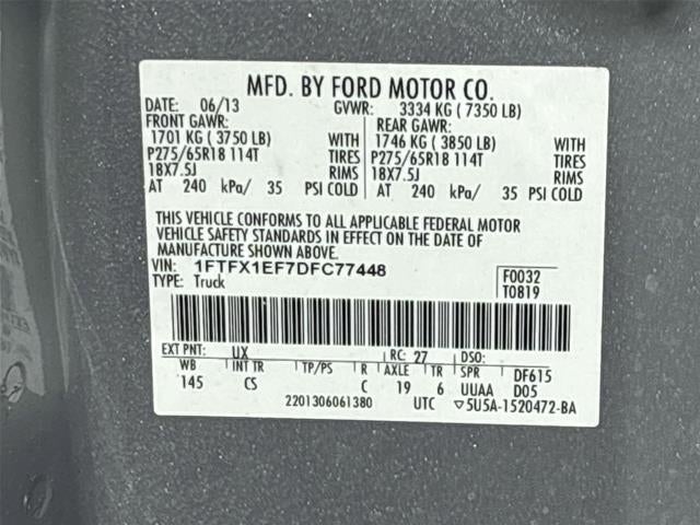 2013 Ford F-150 STX