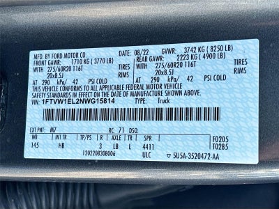 2022 Ford F-150 Lightning LARIAT