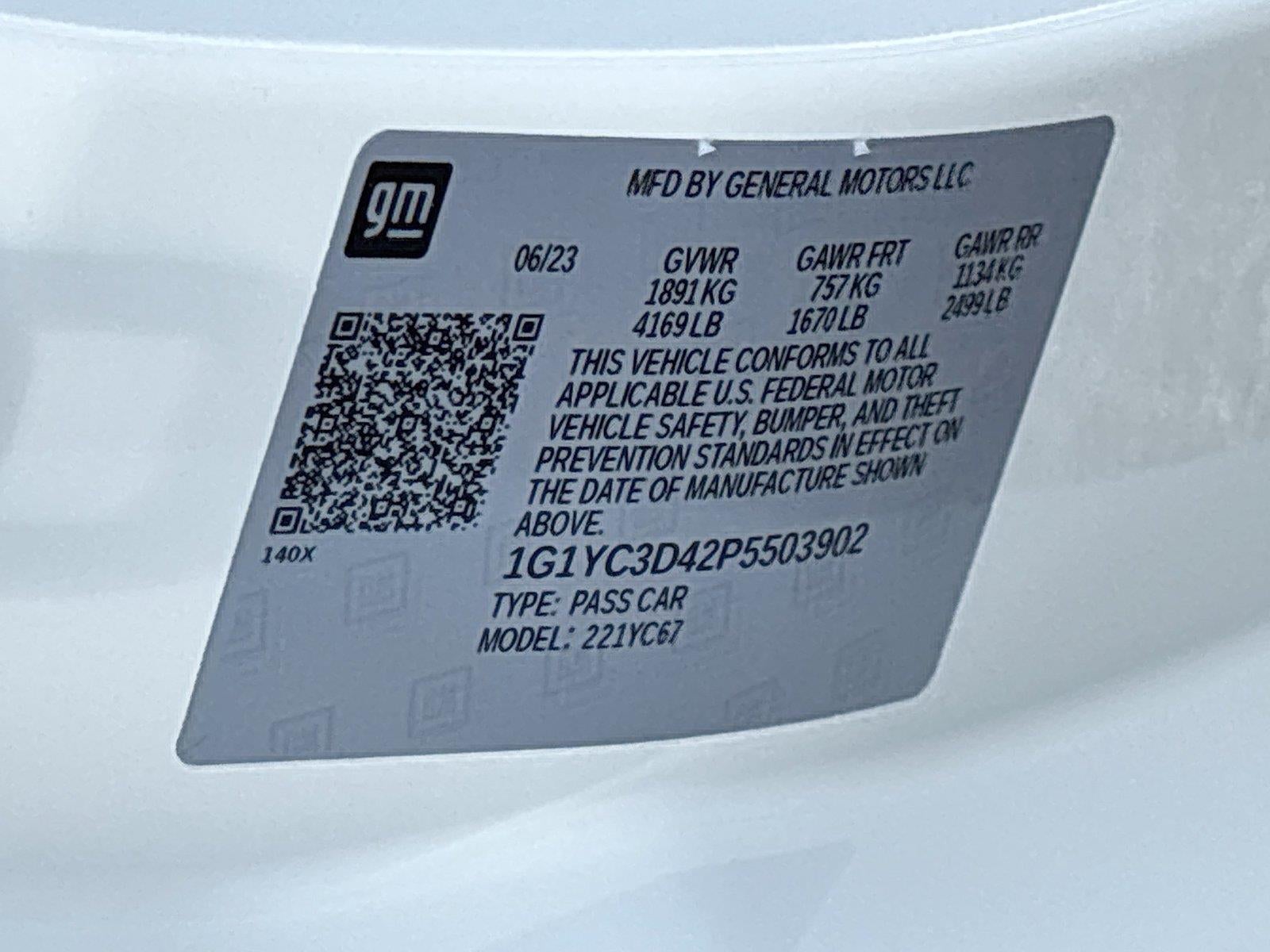 2023 Chevrolet Corvette 3LT