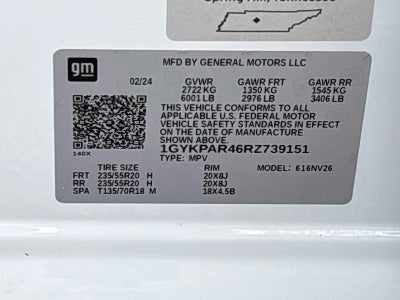 2024 Cadillac Xt6 FWD Luxury