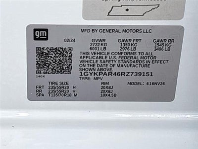 2024 Cadillac Xt6 FWD Luxury