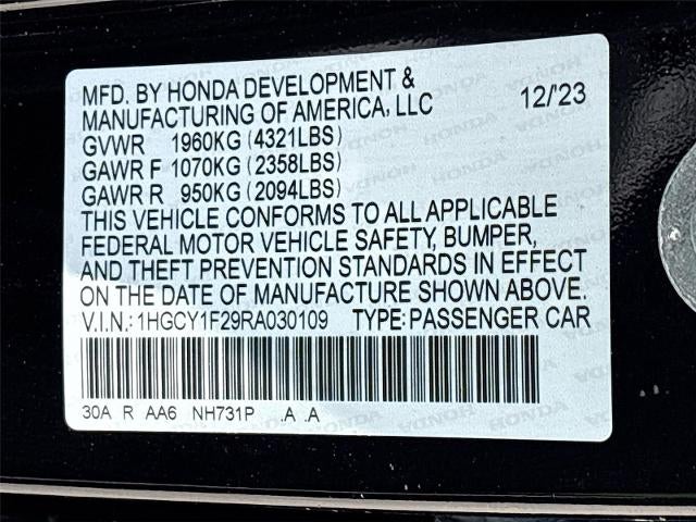 2024 Honda Accord Sedan LX