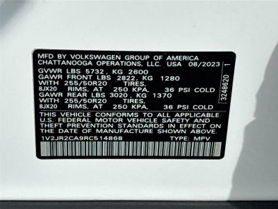 2024 Volkswagen Atlas 2.0T SE w/Technology