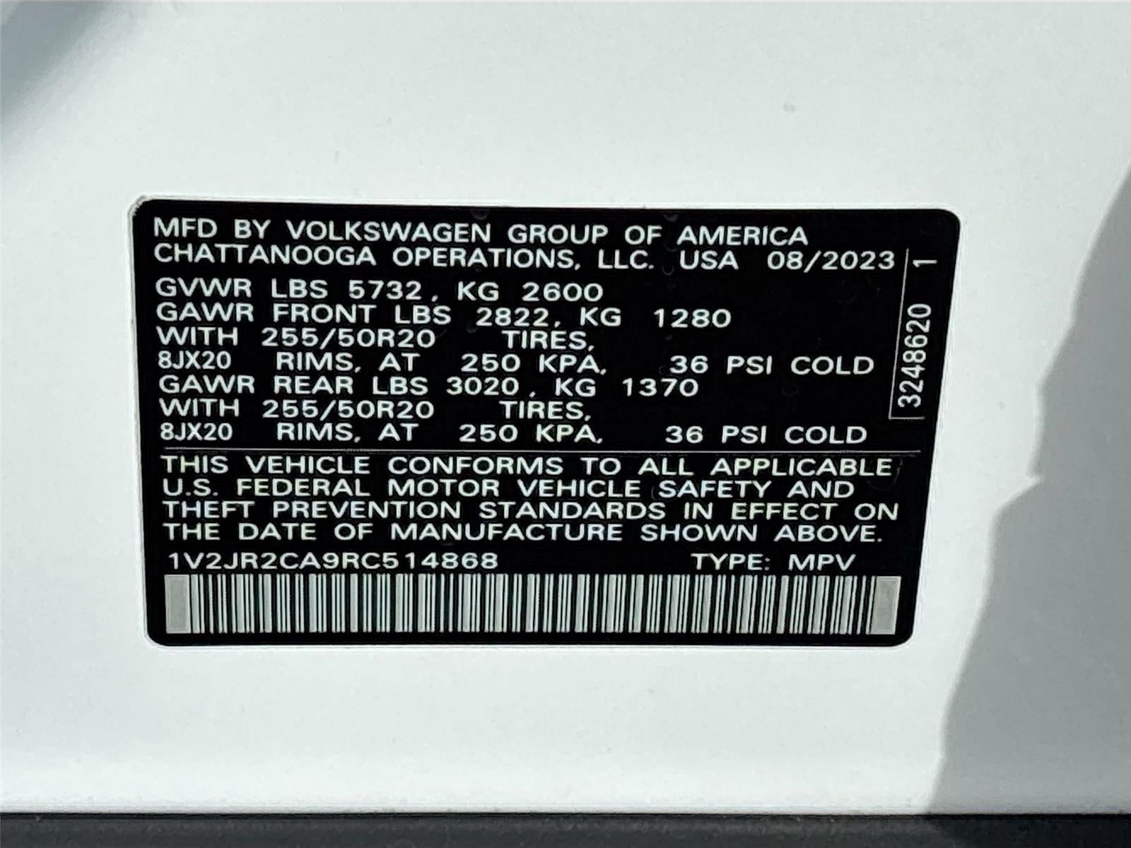 2024 Volkswagen Atlas 2.0T SE w/Technology