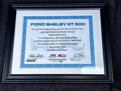 2010 Ford MUSTANG GT500