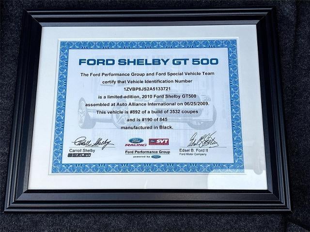 2010 Ford MUSTANG GT500