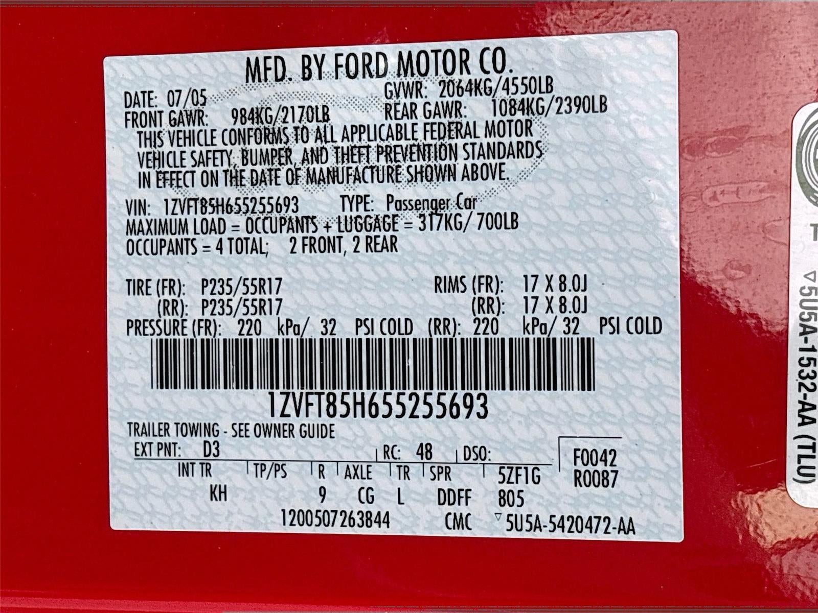 2005 Ford Mustang GT Premium