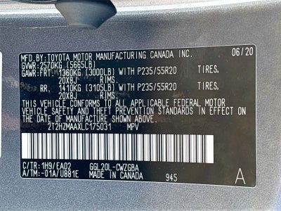 2020 Lexus RX RX 350