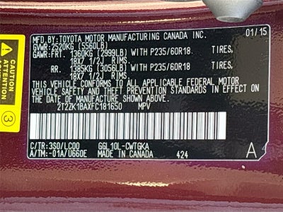 2015 Lexus RX 350 4DR FWD