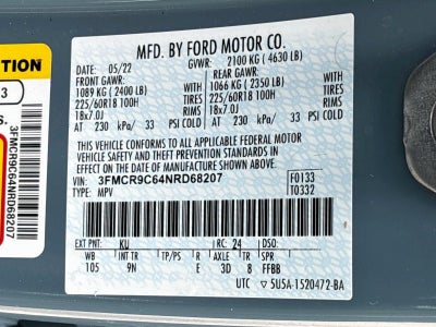2022 Ford Bronco Sport Outer Banks