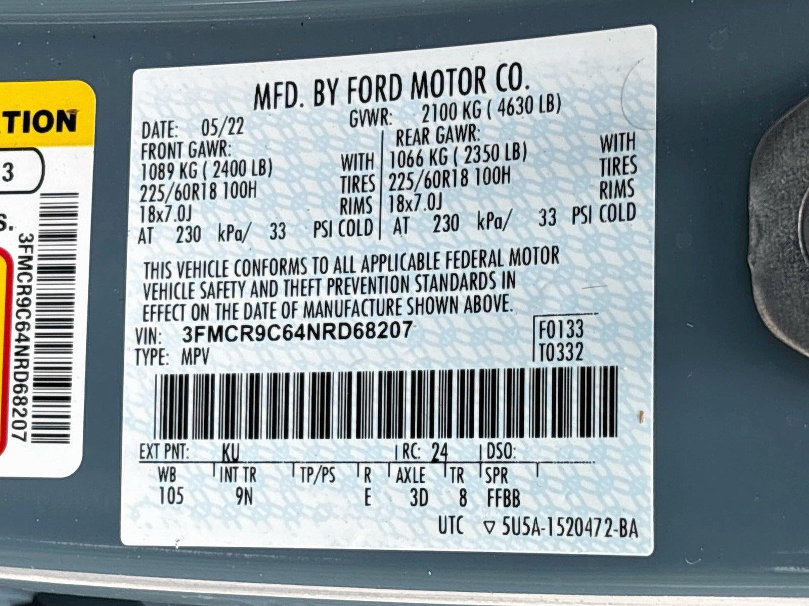 2022 Ford Bronco Sport Outer Banks